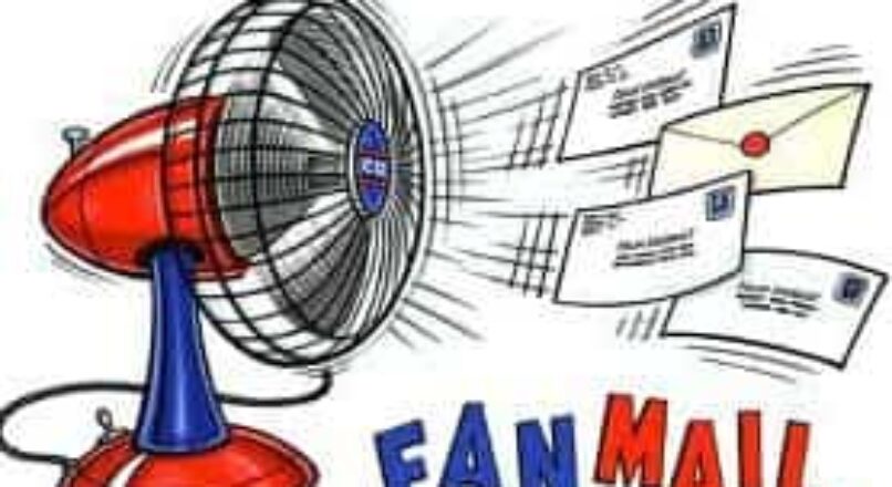 Fan mail